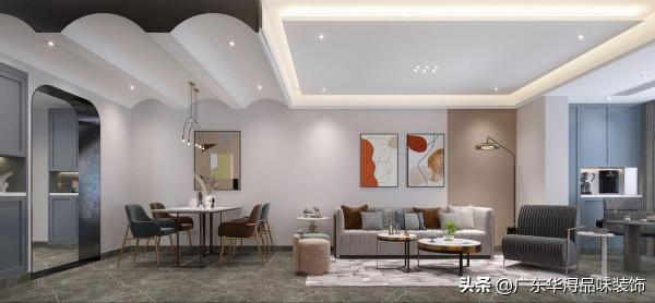 160平米現代輕奢風,多重設計元素,混搭出時尚效果 160平米現代輕奢風,多重設計元素,混搭出時尚效果