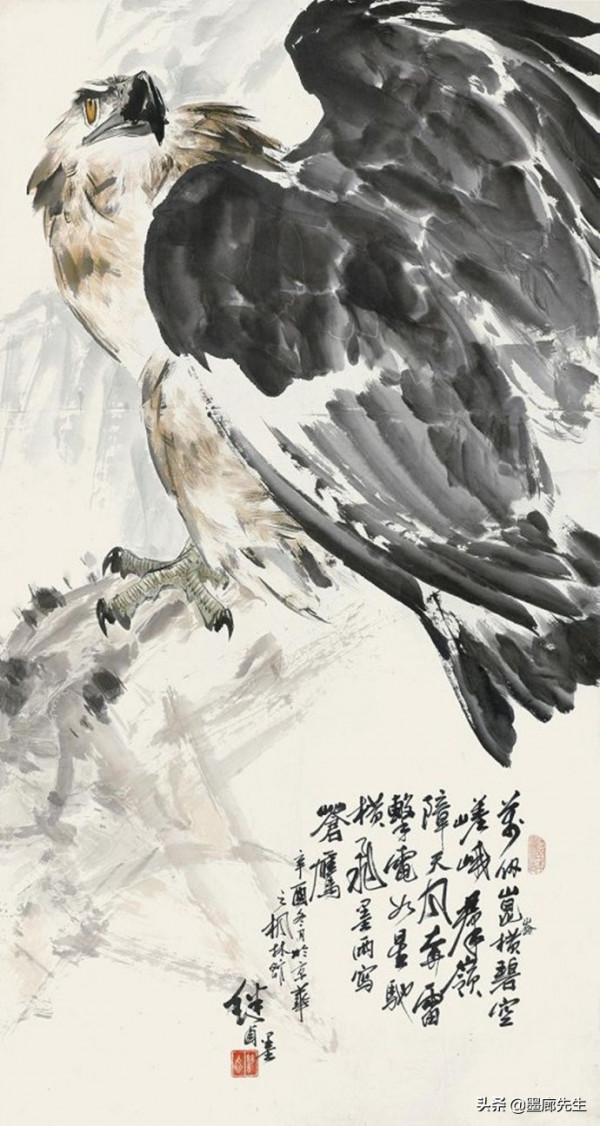 齊白石、潘天壽、李苦禪、劉繼卣畫鷹對比,你覺得誰的好 齊白石、潘天壽、李苦禪、劉繼卣畫鷹對比,你覺得誰的好