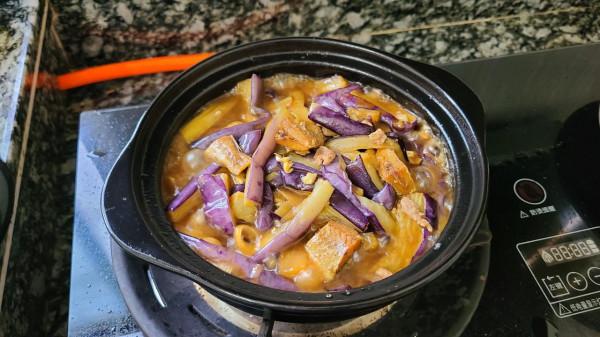 鹹魚茄子煲，廣東人愛吃的下飯菜，鹹香美味，每次做都很好吃