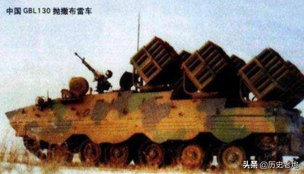 中國的“不講理”佈雷車，一次拋撒1000枚地雷，美軍都不敢靠近？