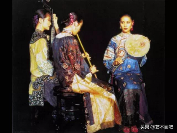 陳逸飛1946-2005繪畫欣賞