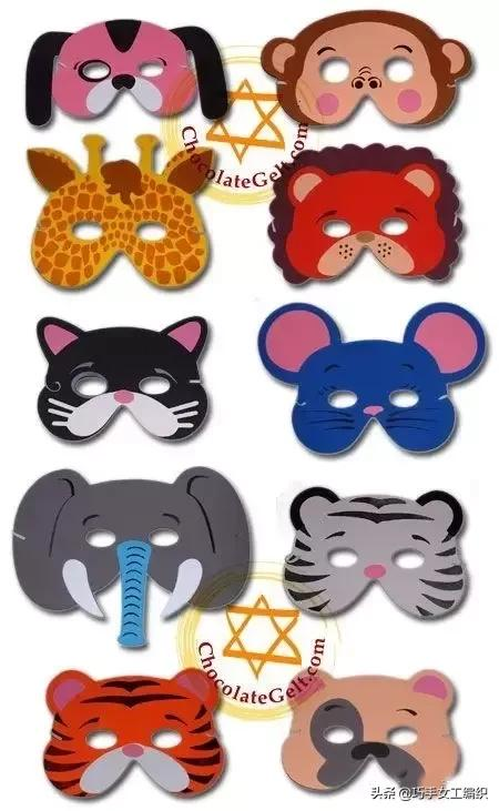 幾張彩紙就搞定了孩子想要的面具，還要花錢去買嗎？（附教程）