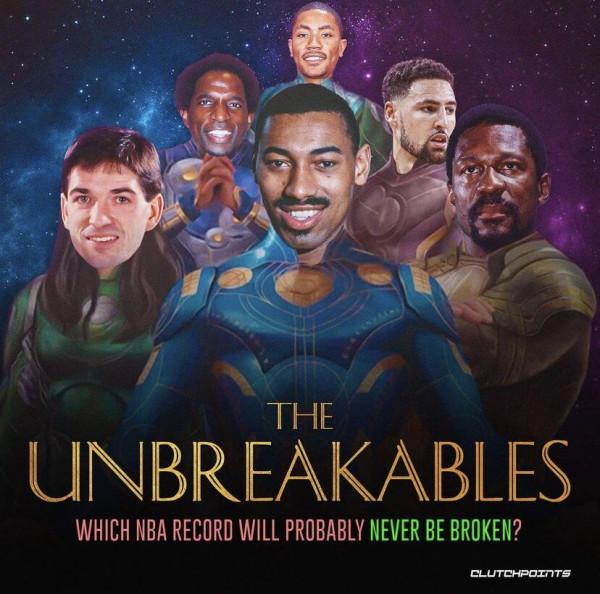 盤點NBA至今幾乎無法打破的幾項紀錄 盤點NBA至今幾乎無法打破的幾項紀錄