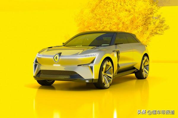 新車｜定位或高於梅甘娜E-Tech Electric 雷諾全新純電SUV預告圖