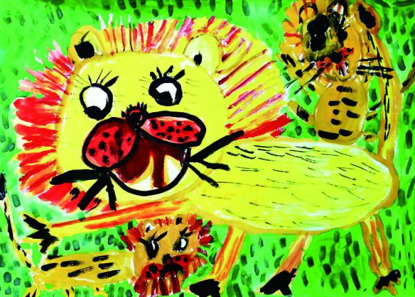 優秀創意兒童畫分享，欣賞孩子們色彩斑斕的世界