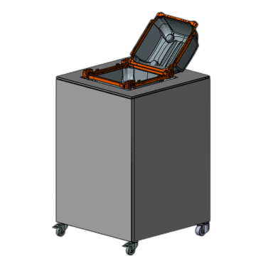 快遞自動化裝置二：全自動升降臺