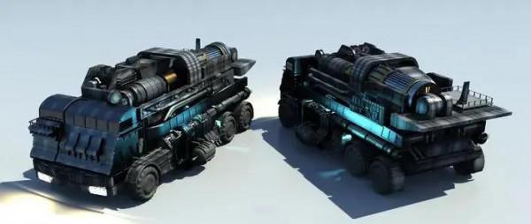 懷舊:從建模看《紅色警戒》裡面的各色設施和武器(一) 懷舊:從建模看《紅色警戒》裡面的各色設施和武器(一)