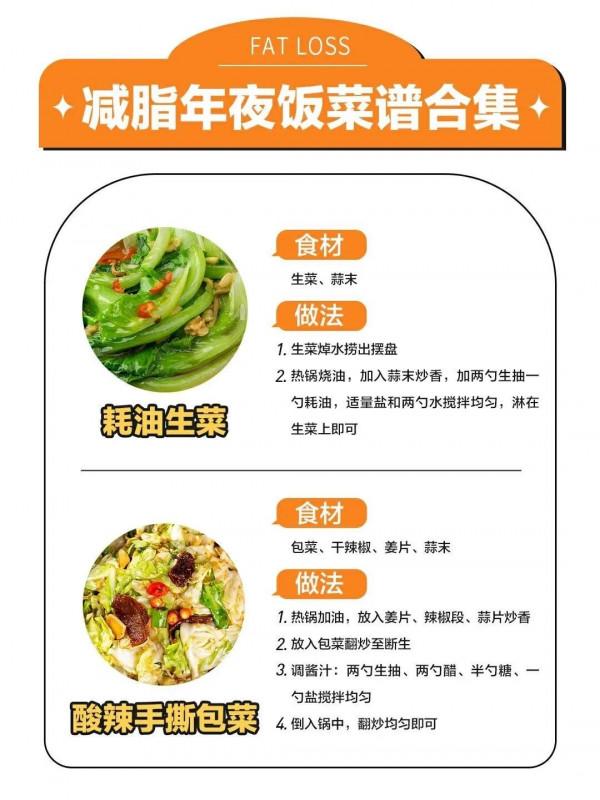 年夜飯，低卡減脂版