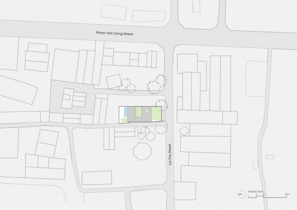 277㎡越南住宅：公共空間為核心，自由地穿插泳池、樹木和花園