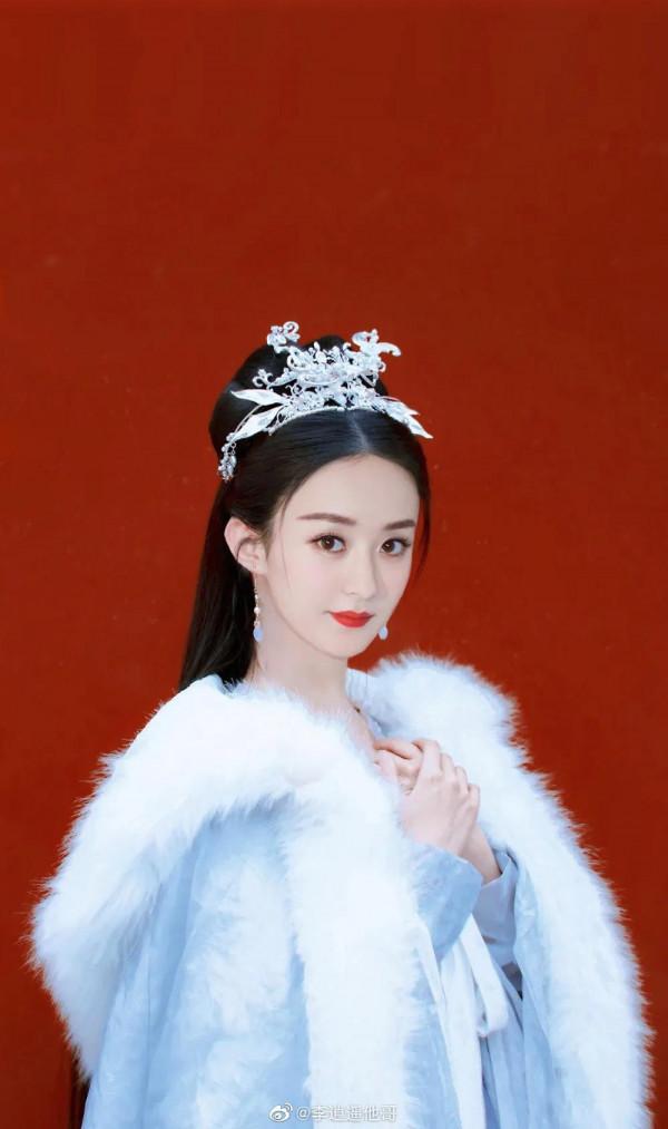 趙麗穎p圖古裝，超美，期待她也有美美噠古裝劇
