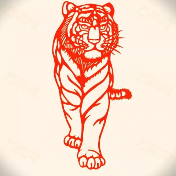 2022年《虎年剪紙集》欣賞