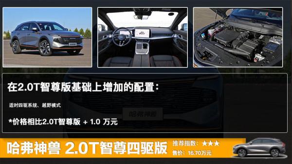 哈弗神獸正式上市 售13萬元起,全系六款車型選哪款更划算? 哈弗神獸正式上市 售13萬元起,全系六款車型選哪款更划算?