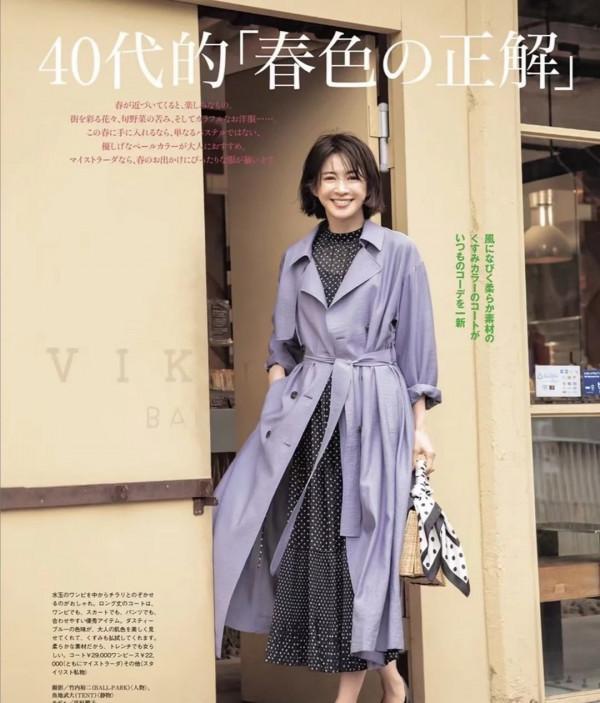 女人過了四十歲儘量少穿黑色，早春流行這三種彩色，高階又顯年輕