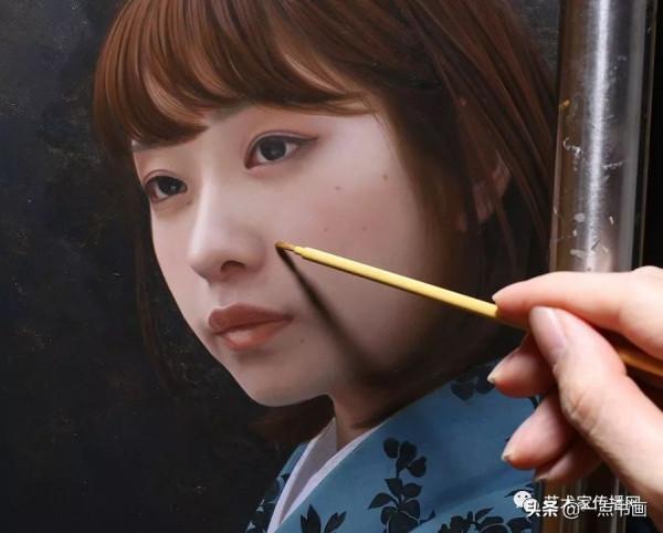 日本 岡靖知 寫實作品欣賞