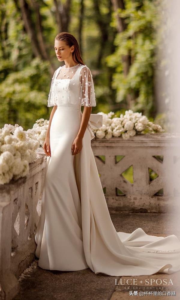 Luce Sposa2022 &quot;Symphony of Flowers&quot;婚紗系列 輕盈優雅簡潔嫁衣