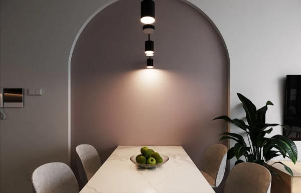 70平方簡約北歐風小戶型，白色+原木色，顏值滿分