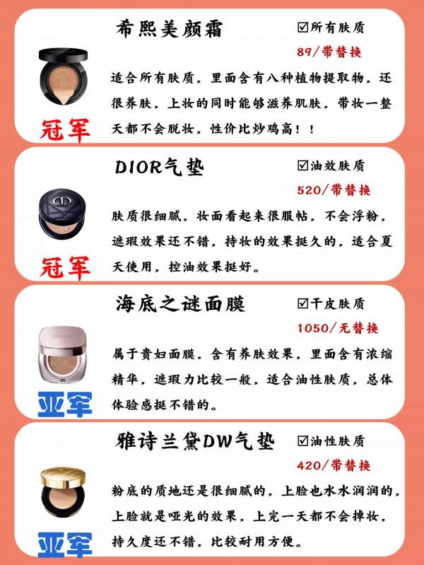 這些氣墊你知道嗎？