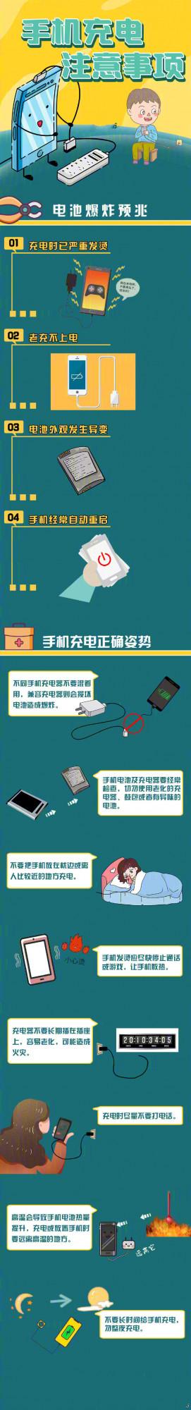 手機充電注意事項