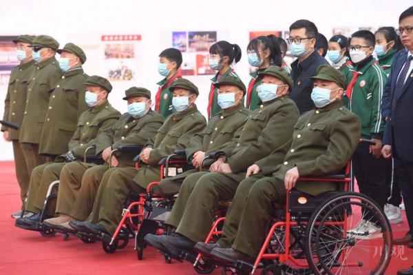 長津湖戰役勝利紀念日，一場升旗儀式在這裡舉行