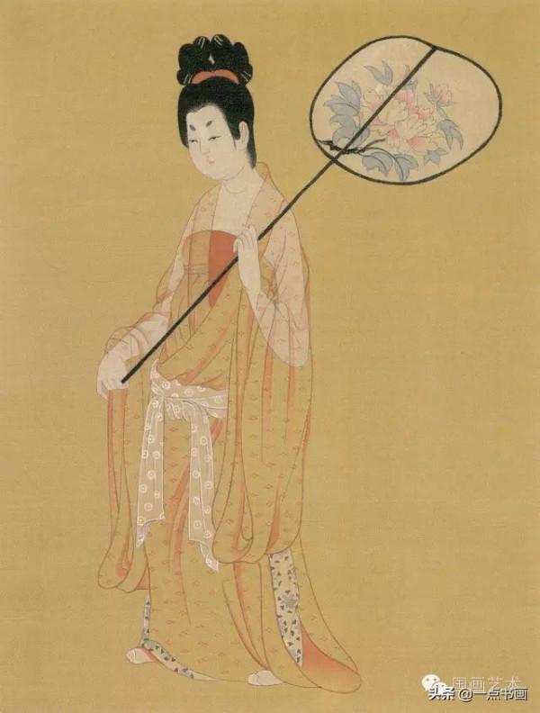 《簪花仕女圖》設色步驟分解 《簪花仕女圖》設色步驟分解