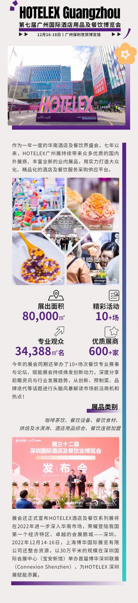 五大展 四座城丨一圖回顧HOTELEX酒店餐飲展&amp&semi;食品展的2021