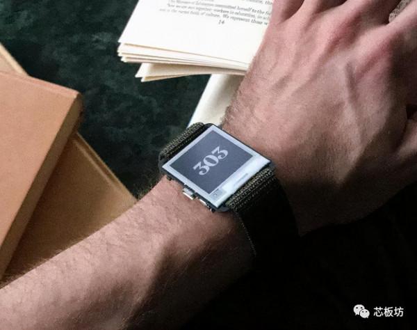 一款開源的墨水屏手錶 一款開源的墨水屏手錶