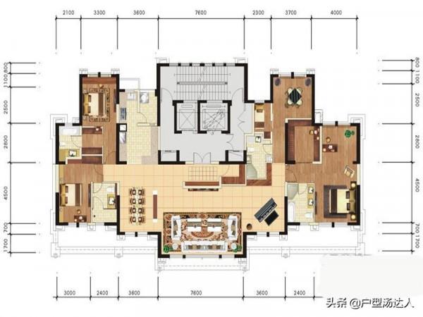 超Nice的306平方宮廷大宅戶型 超Nice的306平方宮廷大宅戶型