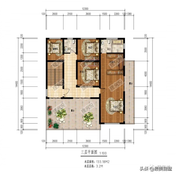 看看這款開間12米的現代風別墅，是不是年輕人的“夢中情房”？