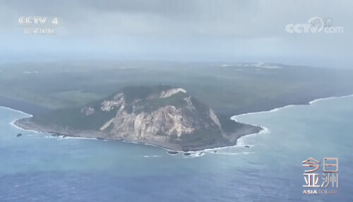 火山噴出新“島”?日本又想圈海了 火山噴出新“島”?日本又想圈海了