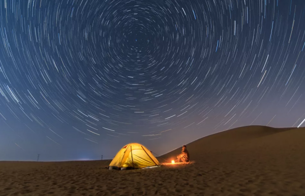 能吹一輩子的沙漠徒步路線！還能睡沙漠帳篷，看銀河星空