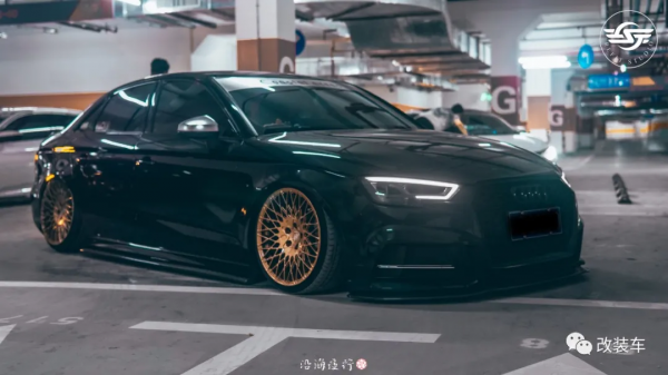 4套輪轂4次改色的奧迪A3，折騰久了還是自己開車房更方便