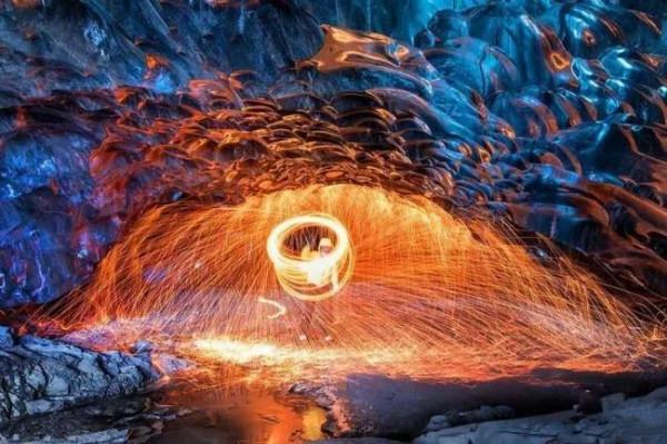 冰島冰洞風景分享