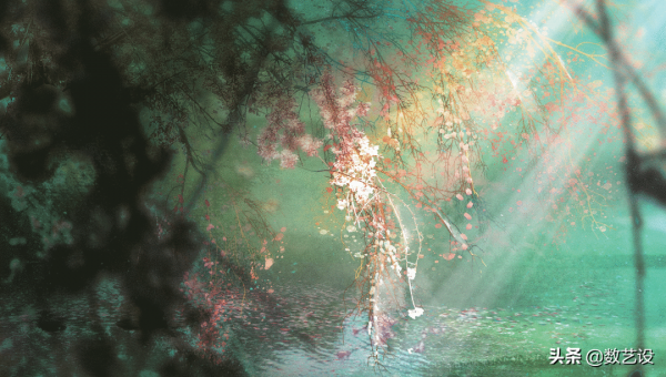 太美了！古詩文變成插畫，每一張都想存成桌布