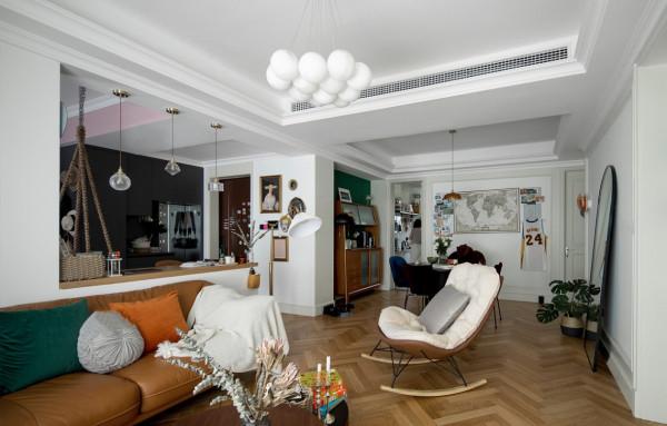 115㎡精裝房改造,文藝復古風格的居住空間,古典精神的再生 115㎡精裝房改造,文藝復古風格的居住空間,古典精神的再生