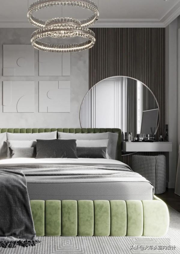 這些輕奢系臥室裝修設計真美