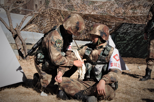 以賽促訓！聚焦比武場上“紅十字”