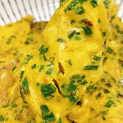 紅薯粉煎蛋，你吃過嗎？很香，很細嫩，口感很豐富