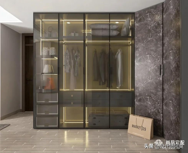 130㎡現代輕奢，真的從玄關美到浴室，看完走不動了