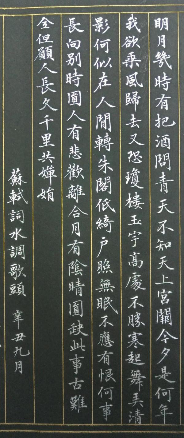 小楷抄書 素問 六節藏象論(三) 小楷抄書 素問 六節藏象論(三)