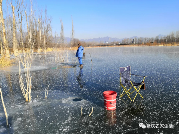 冰釣，享受冬季的樂趣