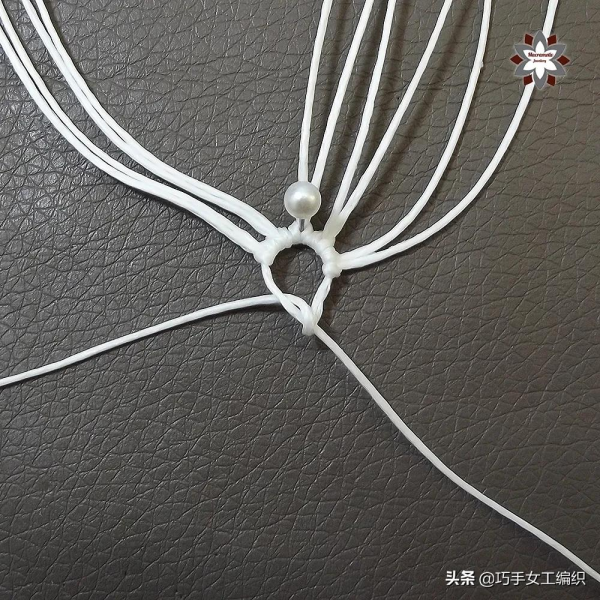 用繩子就能編出漂亮的雪花，超詳細的教程，一步一步教你編