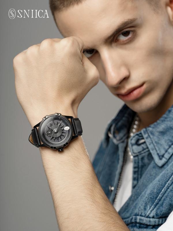 人類高質量暗黑系男表,男生酷颯秘訣 人類高質量暗黑系男表,男生酷颯秘訣