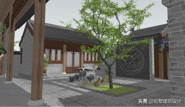 湖南一層傳統中式三合院 湖南一層傳統中式三合院