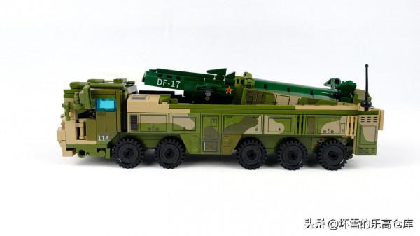 八合一的東風-17導彈發射車，能否得到8份的快樂呢？