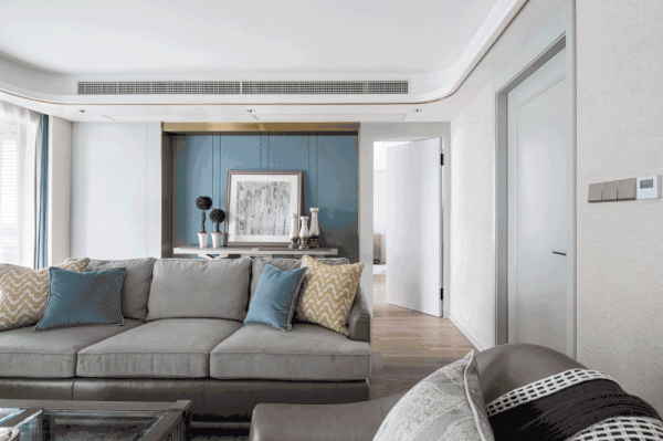 178㎡現代美式，當美式遇上高階灰，營造簡約華麗的美