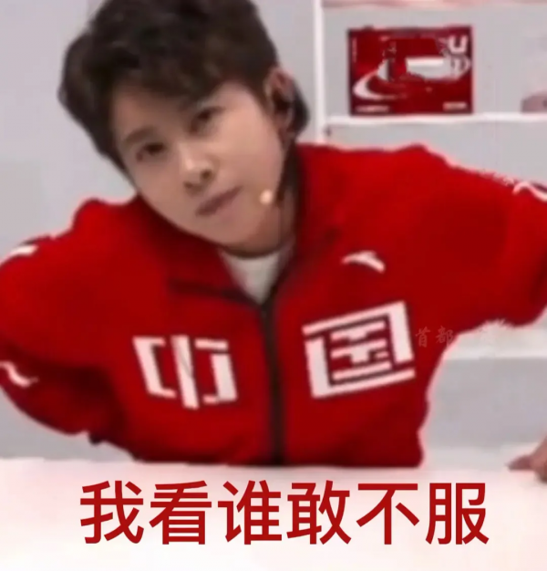 王濛表情包：我的眼睛就是尺中國就是第一