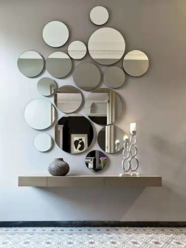 裝修最牛X的一個選擇：在牆上掛鏡子