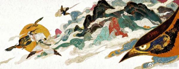 80後清華才女，把“詞牌名”畫成古風美人，每一張都忍不住儲存