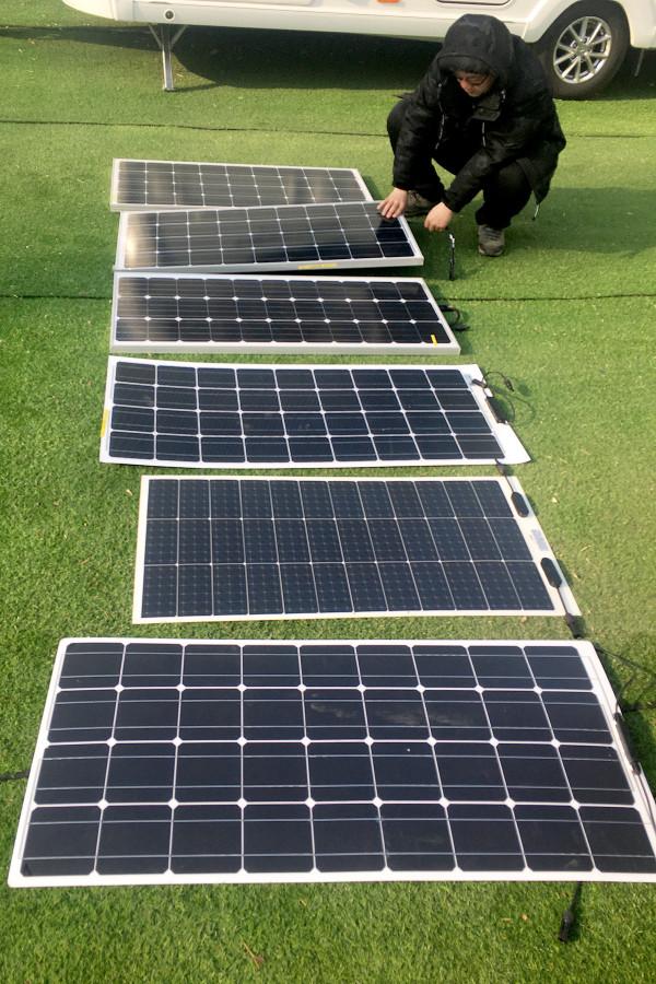 每一輛房車都用它！改變未來房車用電理念，小藍光伏太陽能板