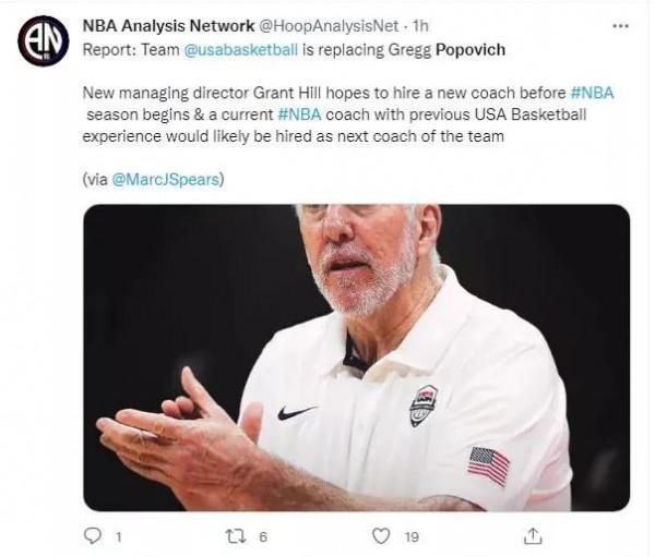 官宣離職!再見了,波波維奇 官宣離職!再見了,波波維奇